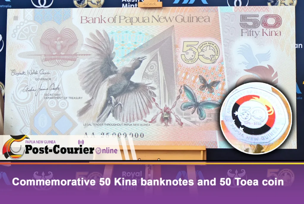 50 Kina of Glory – PNG Slaps 50 Years of Independence on a Polymer Masterpiece