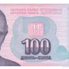 globenote - yugoslavia - 100 dinara - pick 139 2