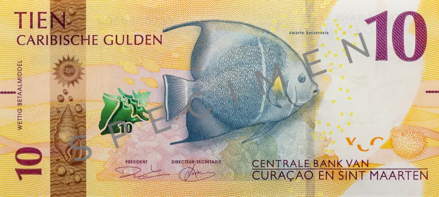 10 Caribbean Guilder
