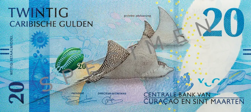 20 Caribbean Guilder