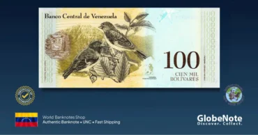 Venezuela 100000 bolivares 2017 100 front