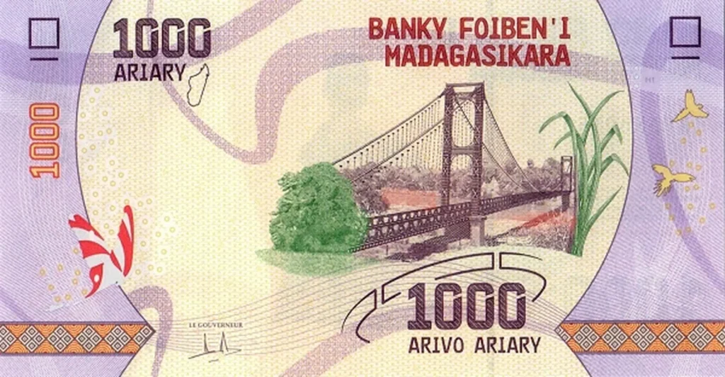 Set Madagascar Globenote World Banknotes and Paper Money for collector Shop