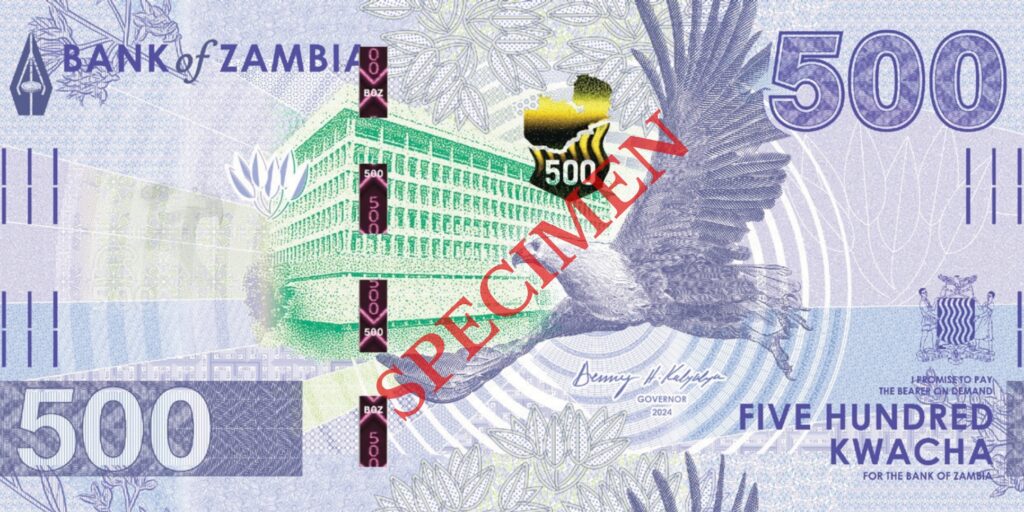 Zambia Banknotes: Security Features And Updates