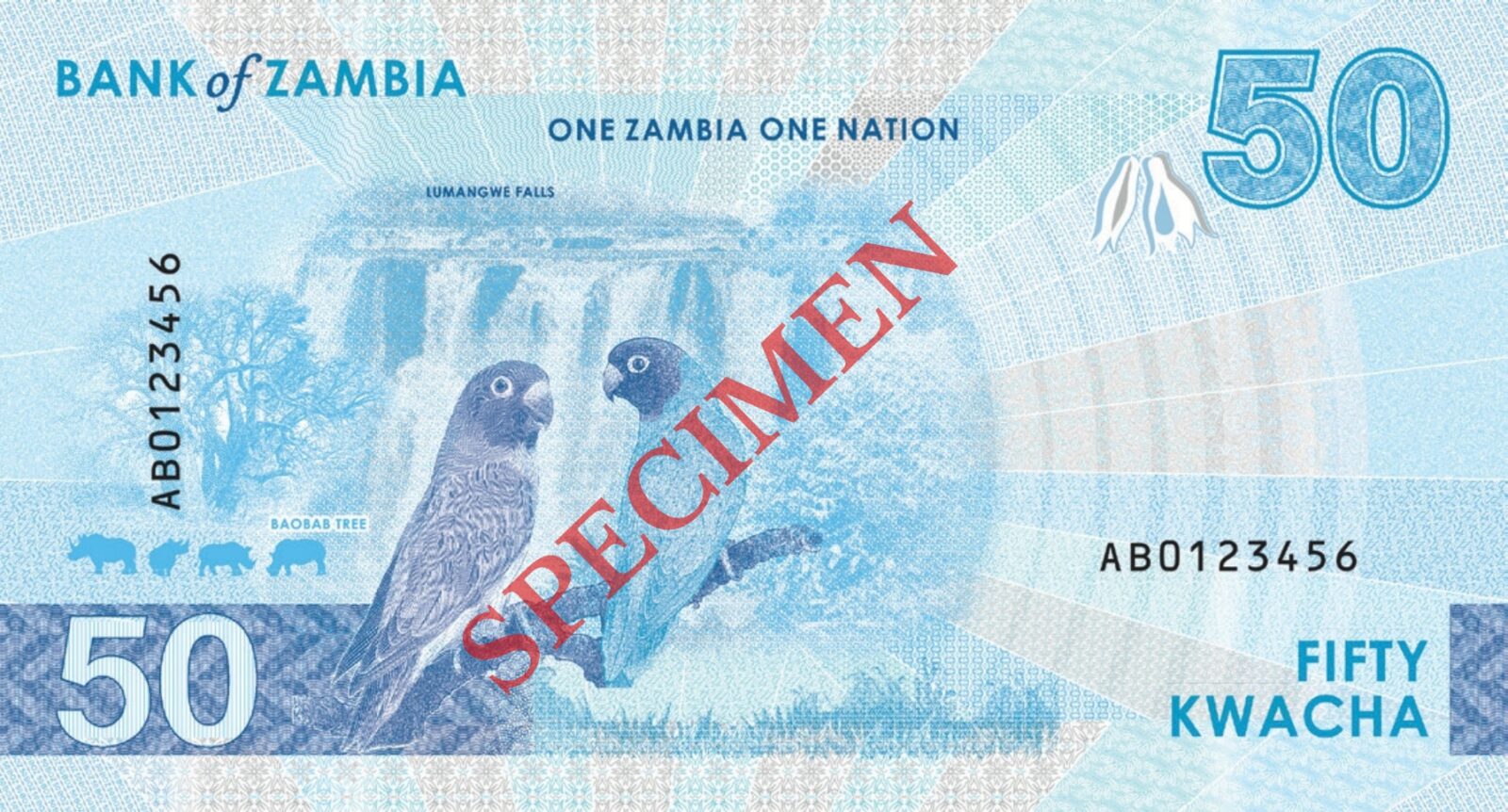 Zambia banknotes banknote