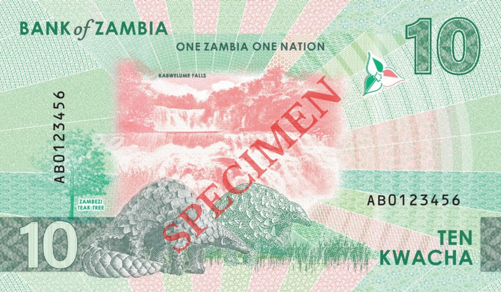 Zambia banknotes banknote