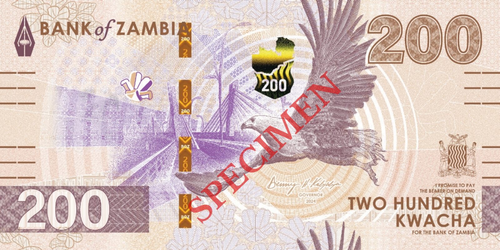 Zambia banknotes banknote