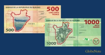 Burundi 1000 Francs Set 2023 Banknote UNC | Pick P-236c | GlobeNote banknote reverse