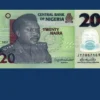 Nigeria 20 Naira 2024 Banknote UNC | Pick P-34 | GlobeNote banknote front