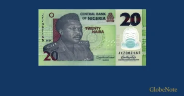 Nigeria 20 Naira 2024 Banknote UNC | Pick P-34 | GlobeNote banknote front