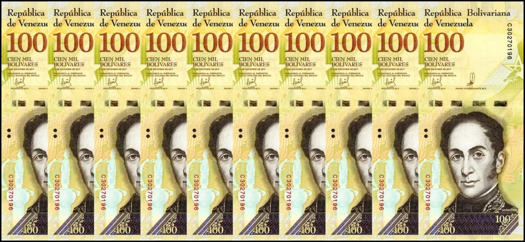 Venezuela 100000 Bolivares Fuerte: Money’s Epic Fail
