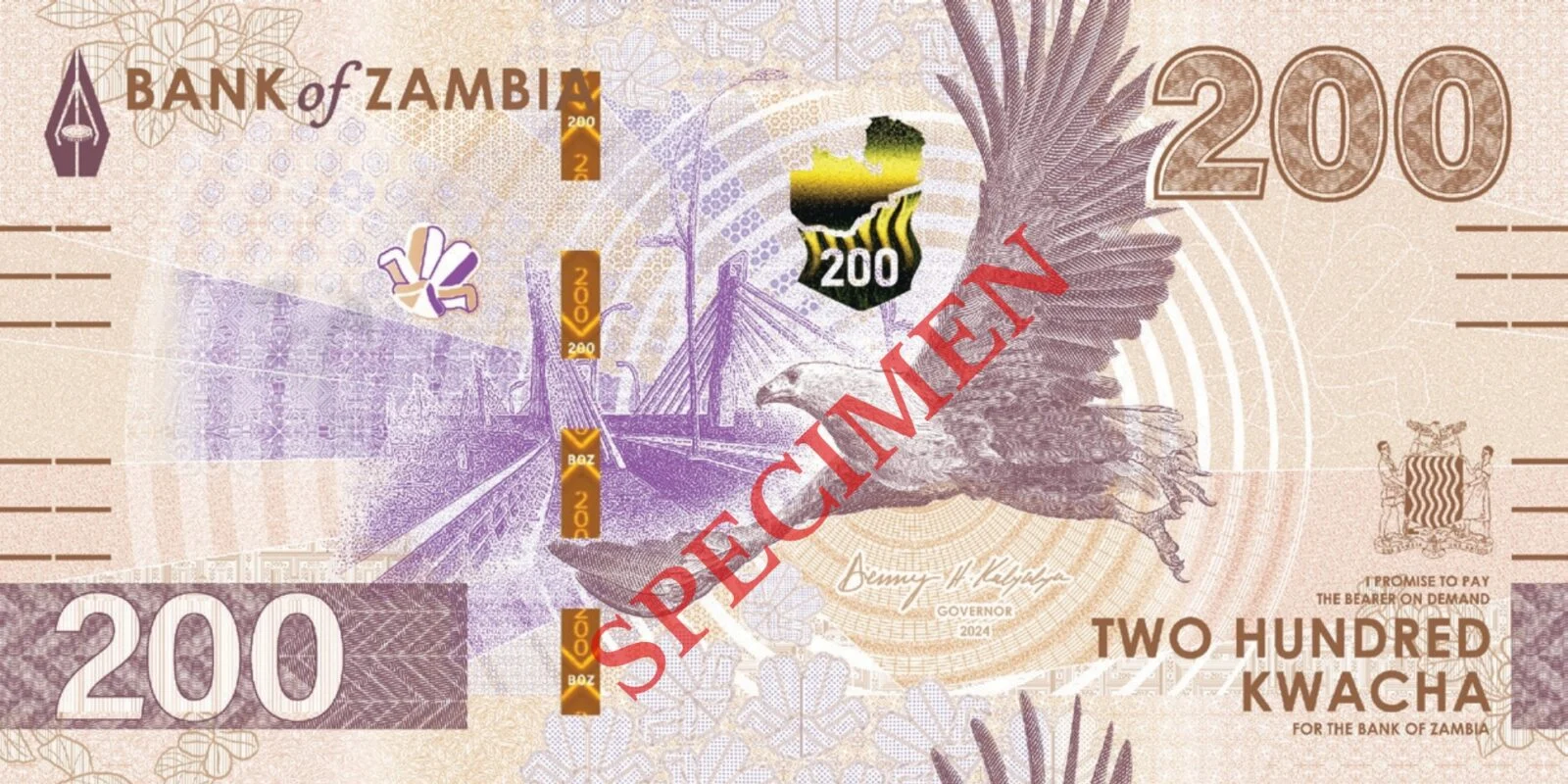 Zambia banknotes banknote