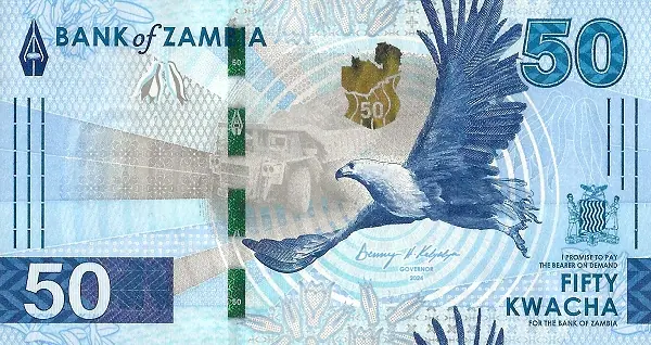 Zambia New Serie 2025 - 50 Kwacha