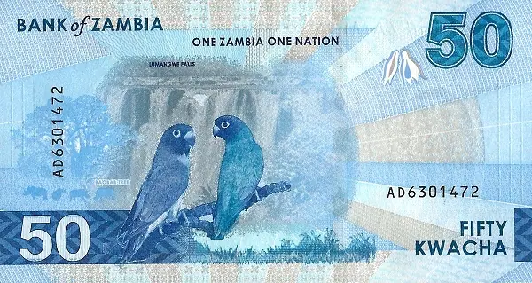 Zambia New Serie 2025 - 50 Kwacha