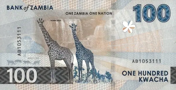 Zambia New Serie 2025 - 100 Kwacha