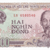 vietnam 2000 dong 1989 globenote 1