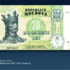 Moldavia 20 lei 2015