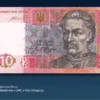 Ukraine 10 hrvinie 2015 front globenote