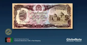 AFGHANISTAN 1000 afgani 1990 pick 61b front