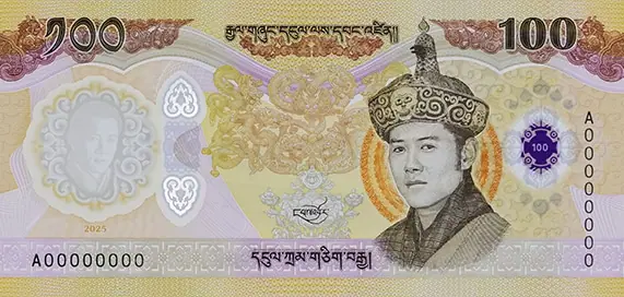 Bhutan New Polymer Banknotes - Globenote 5