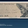Indonesia 1 sen 1964 front