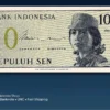 Indonesia 10 sen 1964 front