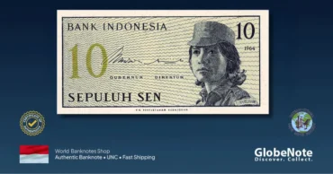 Indonesia 10 sen 1964 front