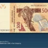Togo 500 francs 2016 front globenote