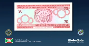 burundi 20 francs 2005 27d back