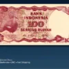 indonesia 100 rupiah 1984 front