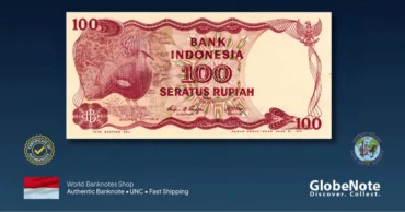 indonesia 100 rupiah 1984 front