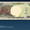 indonesia 500 rupiah 1992 front