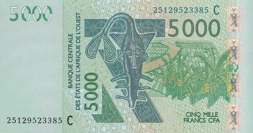 CFA 5.000 Francs