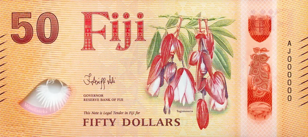 Fiji 2026 Polymer Banknotes 50 Dollars