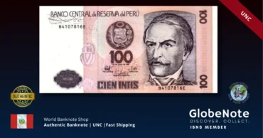peru 100 intis 133 1987 x1 unc front - Copia