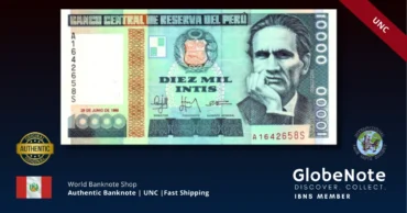 peru 10000 intis 140 1988 unc front - Copia