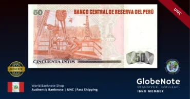 peru 50 intis 131b 1987 x1 unc back - Copia