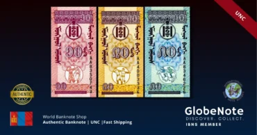mongolia 10-20-50 mongo back x4 unc