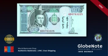 Mongolia 10 tugrik 2002 front x1 #62B UNC