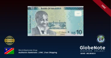 Namibia 10 Dollars 2021 Banknote UNC | Pick P-16 | GlobeNote