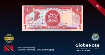 Trinidad and Tobago 1 Dollar 2006 Banknote UNC | Pick P-46 | GlobeNote