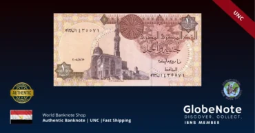 Egypt 1 Pound 2008 Banknote UNC | Pick P-50n | GlobeNote