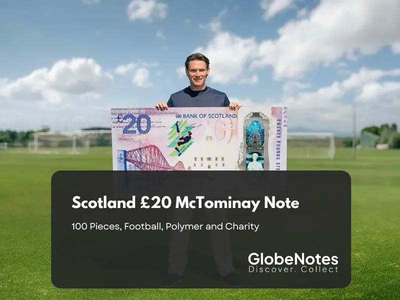 Bank of Scotland £20 McTominay Note