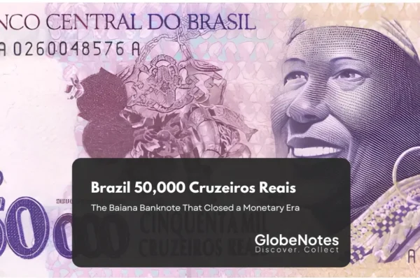 Brazil 50,000 Cruzeiros Reais