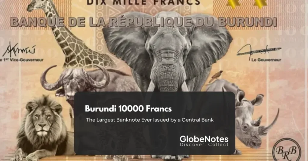 Burundi 10000 Francs