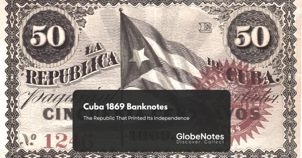 Cuba 1869 Banknotes