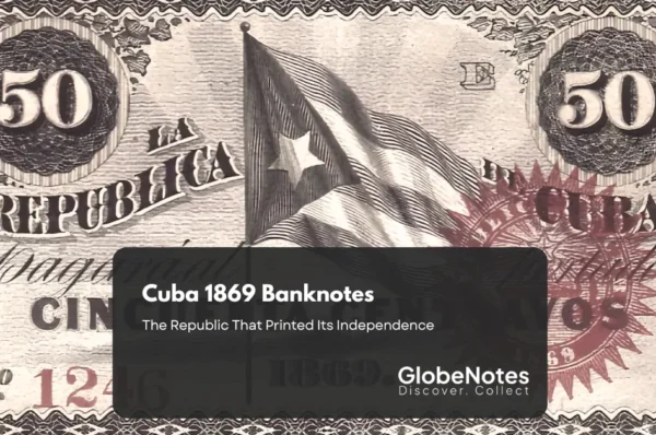 Cuba 1869 Banknotes