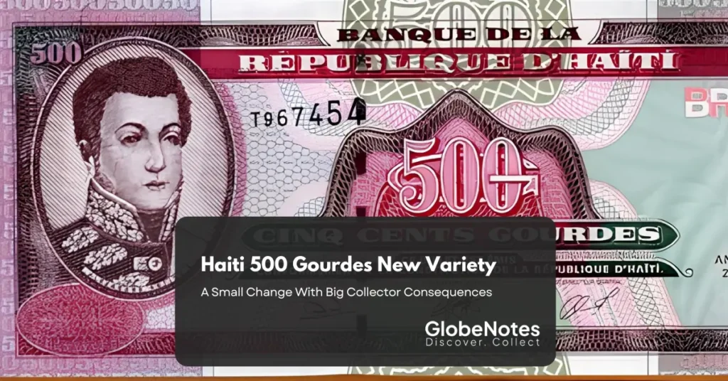 Haiti 500 Gourdes New Variety: A Small Change With Big Collector Consequences
