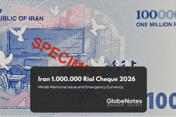 Iran 1,000,000 Rial Cheque 2026