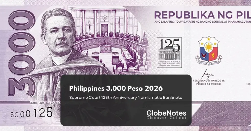 Philippines 3,000-Peso 2026