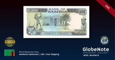 zambia 20 kwacha 32b back